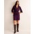 Purple Women's Boden Jessie Jersey Shirts Dress