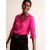 Pink Women's Boden Saskia Satin Shirts