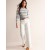 White Women's Boden High Rise Wide Leg Jeans