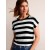 Black / White Women's Boden Tamsin Short Sleeve Tops