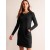 Black Women's Boden Ellen Ottoman Dress