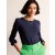 Navy Women's Boden Supersoft Long Sleeve Tops