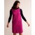 Purple Women's Boden Evie Cord Shift Dress