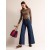 Indigo Women's Boden High Rise Wide Leg Jeans