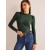 Green Women's Boden Supersoft Frill Detail Tops