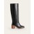 Black Women's Boden Straight Leather Knee-high Boots