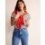 White / Navy Stripes Women's Boden Supersoft Boat Neck T shirts