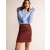Red Women's Boden Estella Cord Mini Skirts