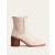 White Women's Boden Block-Heel Chelsea Boots