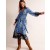 Blue Women's Boden Tie Waist Midi Dress