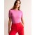 Pink Women's Boden Merino Scallop Cardigan