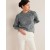 Grey Women's Boden Chunky-Rib Cashmere Sweater