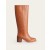 Orange Women's Boden Straight Leather Knee-high Boots