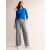 White / Grey Blue Women's Boden Westbourne Wool-Twill Pants