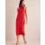 Pink Women's Boden Tie Back Slip Midi Dress