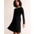 Black Women's Boden Abigail Jersey Dress
