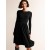 Black Women's Boden Thea Short Jersey Dress