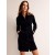 Navy Women's Boden Flora Cord Shirts Dress
