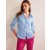 Blue Stripes Women's Boden Sienna Cotton Shirts