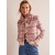 Pink Women's Boden Edie Fair Isle Cardigan