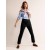 Black Women's Boden Corduroy Slim Straight Jeans
