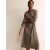 Brown Women's Boden Laura Jersey Midi Shirts Dress