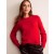 Red Women's Boden Fluffy Bow Back Sweater