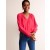Rose Women's Boden Gathered Neck Silk Blouse Tops