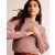 Rose Women's Boden Chunky-Rib Cashmere Sweater