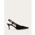 Black Women's Boden Cut-out Sling Back Heels