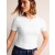 White Women's Boden Cotton Ribbed T shirts