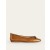 Brown Metal Snake Women's Boden Kitty Flexi Sole Ballet Flats