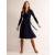Navy Women's Boden Rachel Knitted Shirts Dress