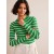Green / Pink Women's Boden Effie Sparkle Stripe Sweater
