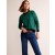 Green Women's Boden Jacquard Sweater
