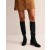 Black Women's Boden Cara Flat Stretch Knee-high Boots
