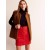 Orange Women's Boden Estella Cord Mini Skirts