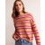 Brown Women's Boden Fluffy Stripe Sweater