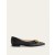 Black Women's Boden Iris Snaffle Ballet Flats