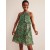 Green Women's Boden Tiered Halterneck Dress