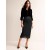 Black Women's Boden Lace Midi Skirts