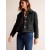 Black Women's Boden Rye Textured Jacket